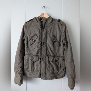 TNA Platoon Jacket Olive Green
